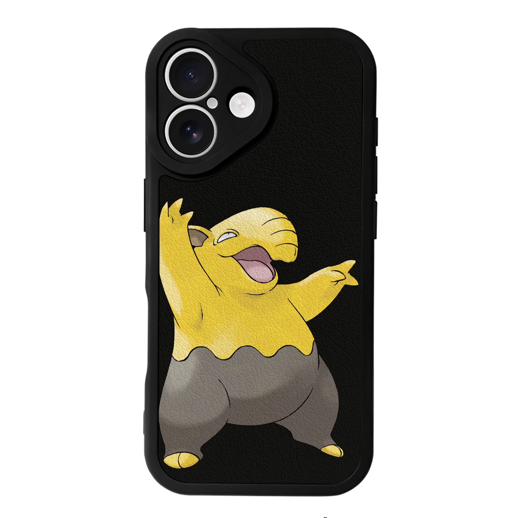 （画像用） ポケットモンスター Pokémon 【iPhone 16シリーズ対応】シリコンスマホケース（レザー調） 材質：シリコン